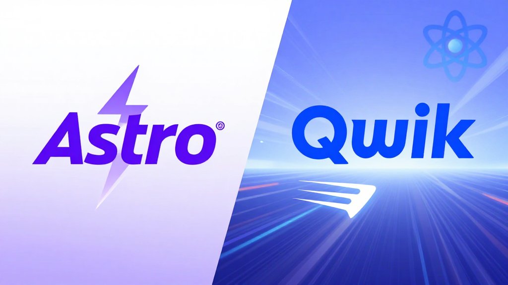 Qwik and Astro: The Ultra-Fast Frameworks Finally Making React Sweat in 2026