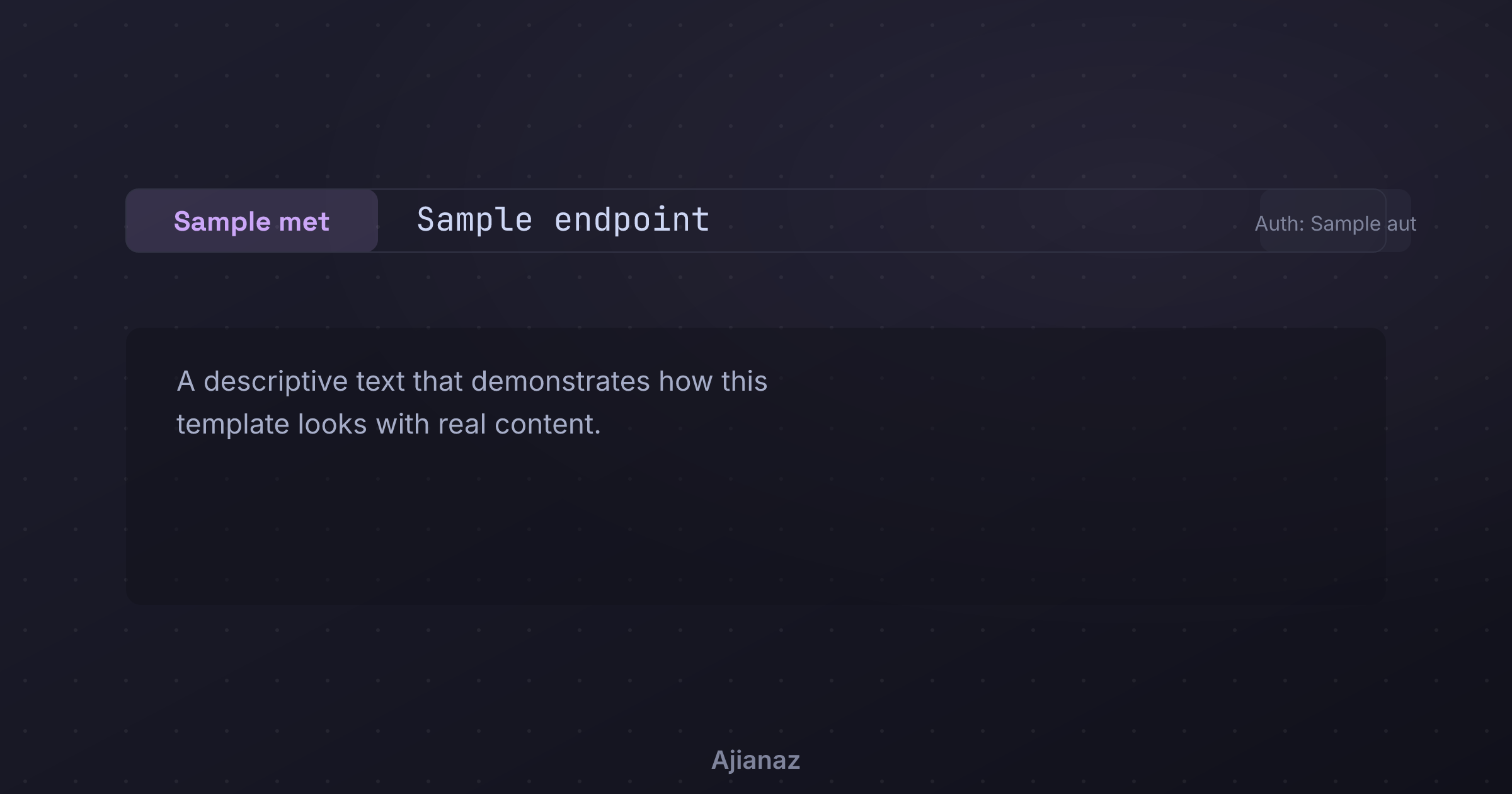 API Endpoint