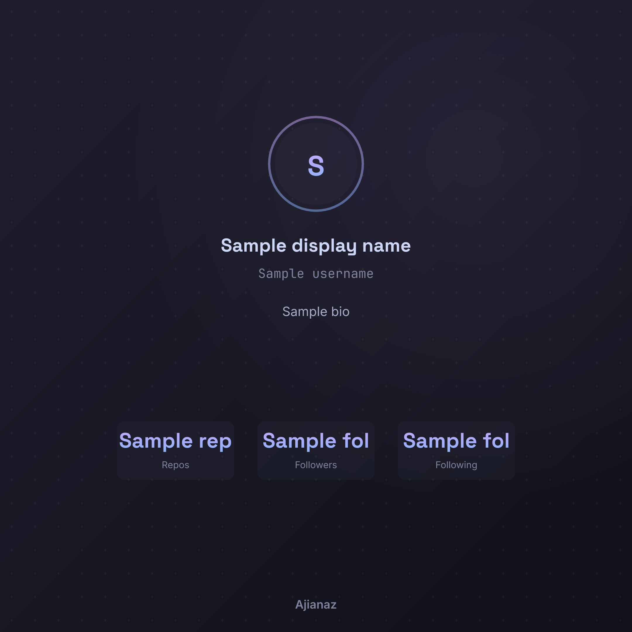 GitHub Profile