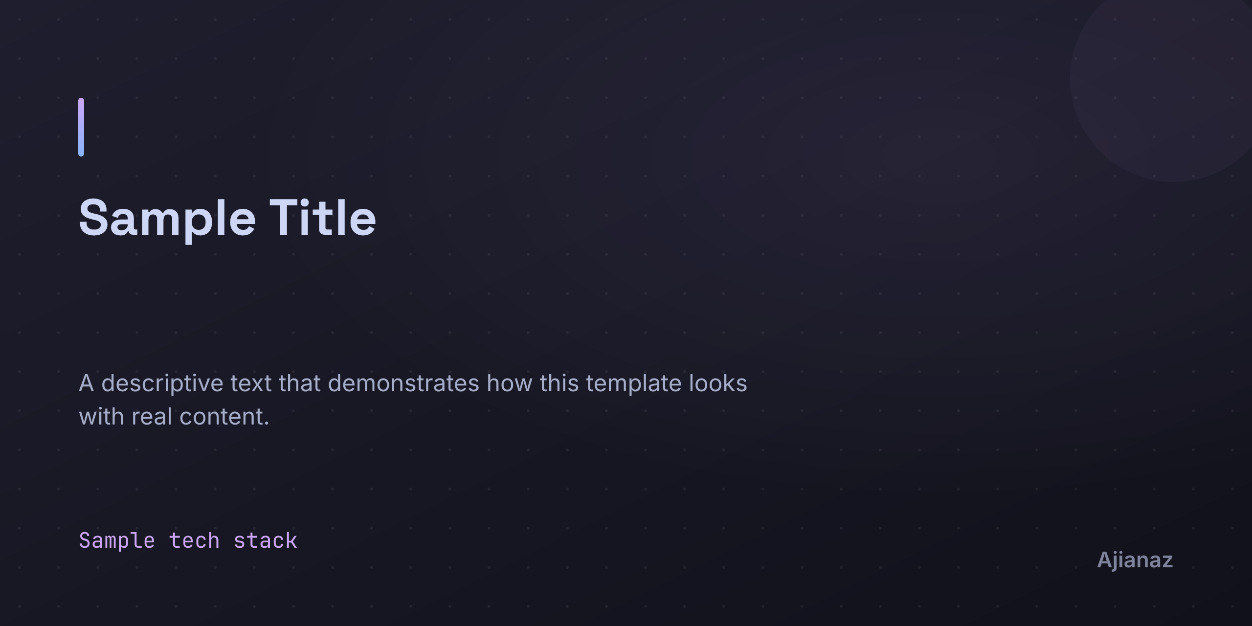 GitHub README Banner