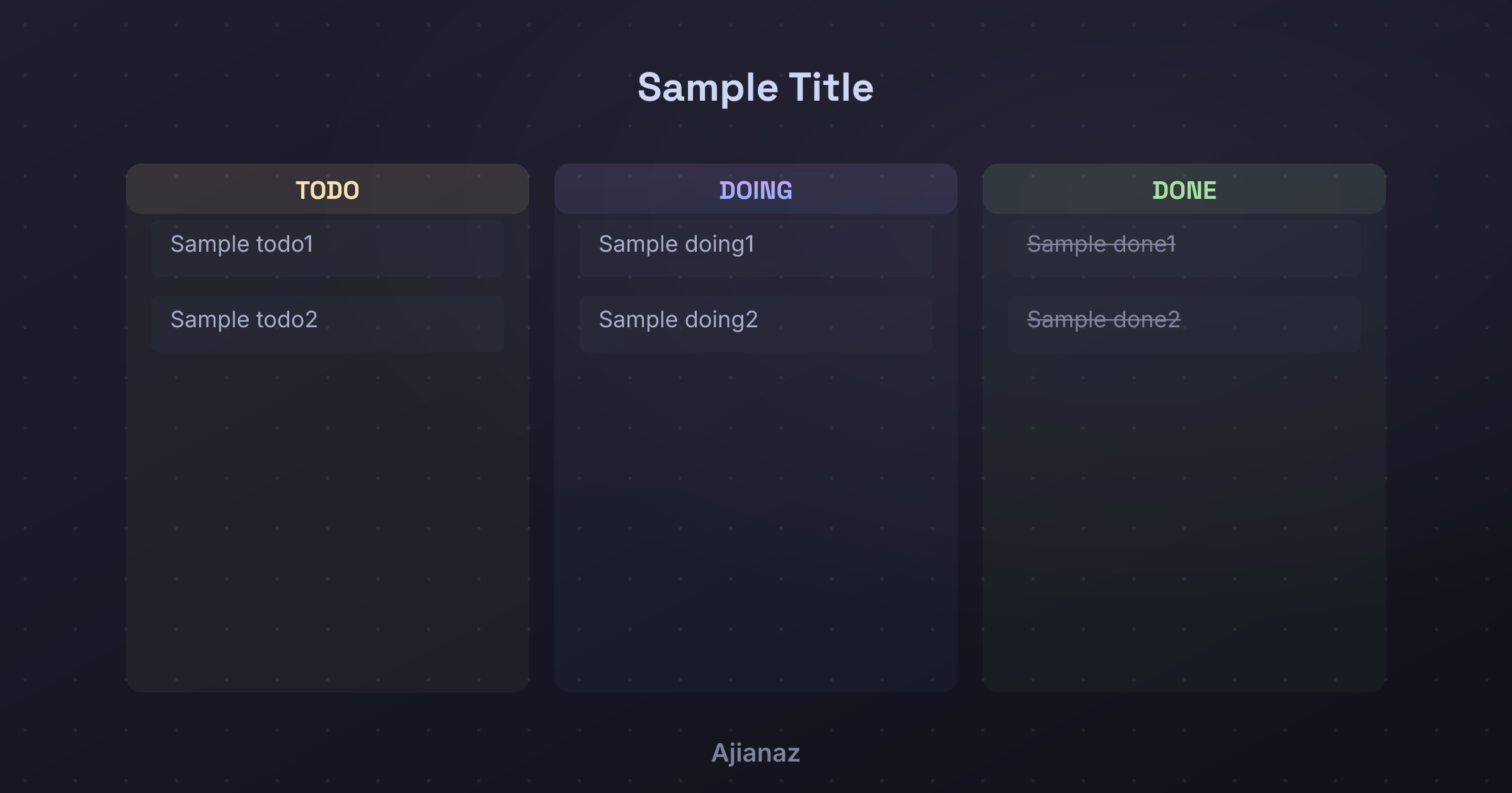 Kanban Card