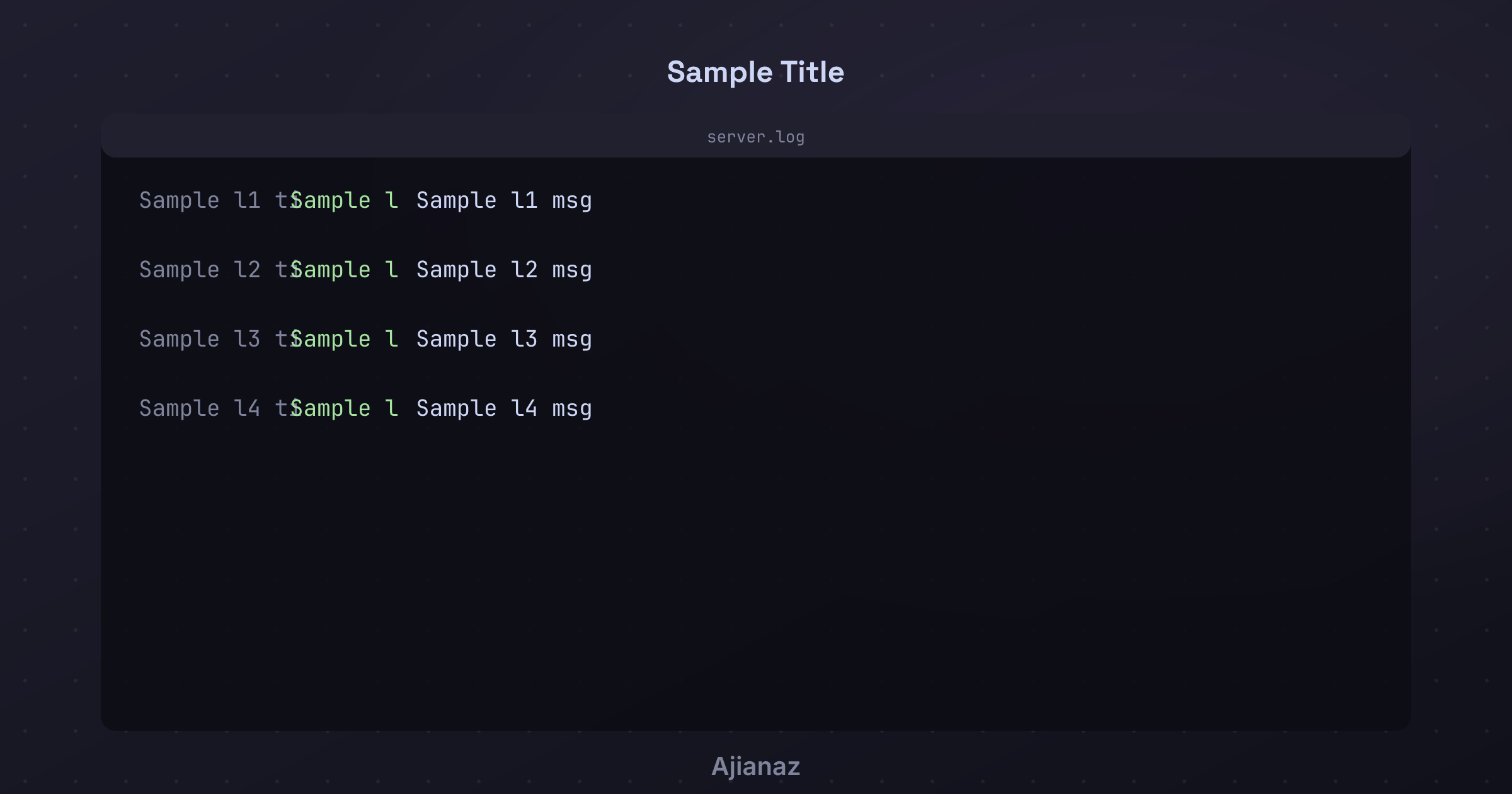 Log Viewer