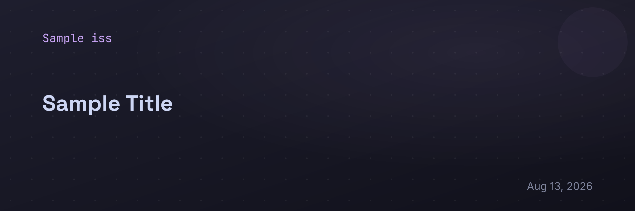 Newsletter Header
