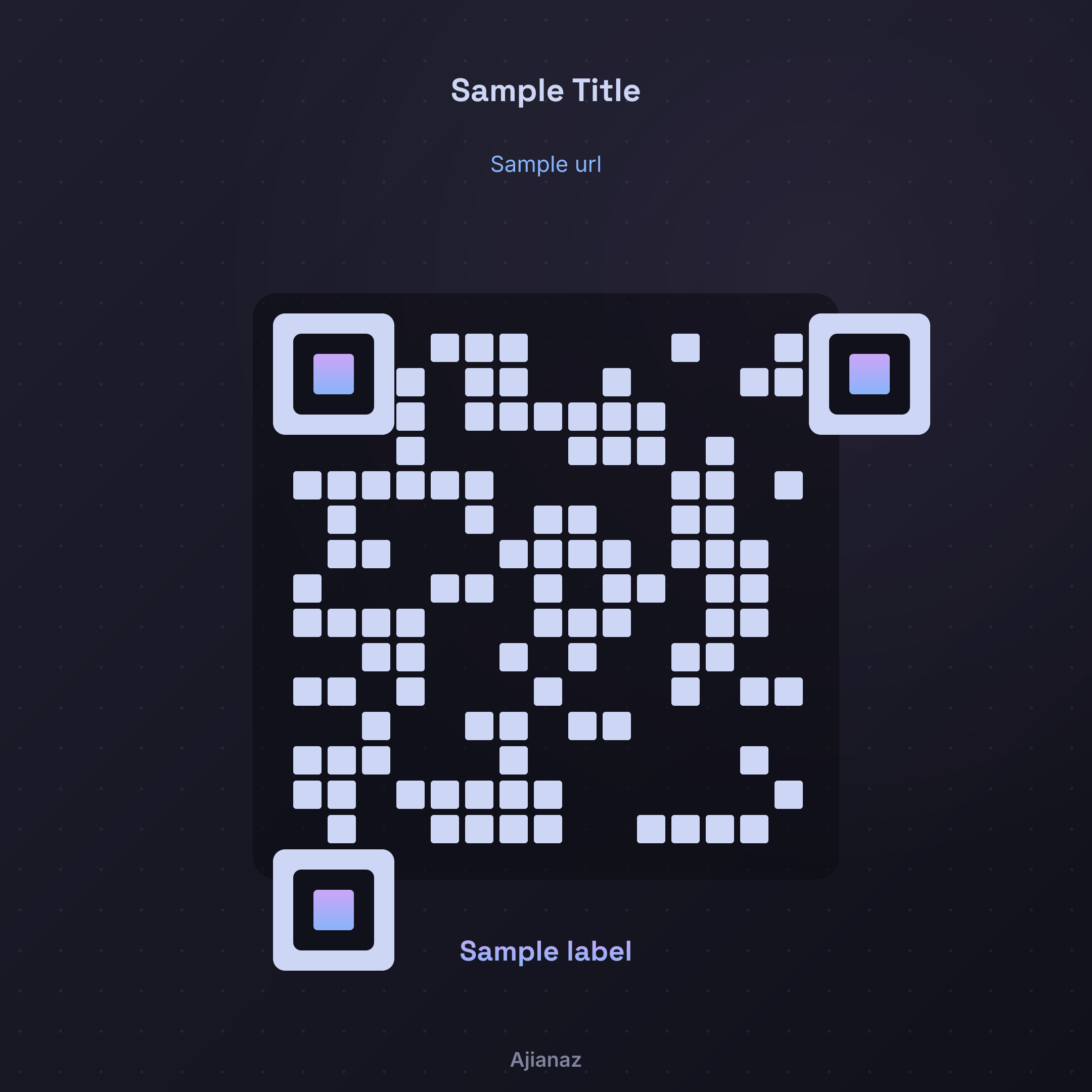 QR Code Display