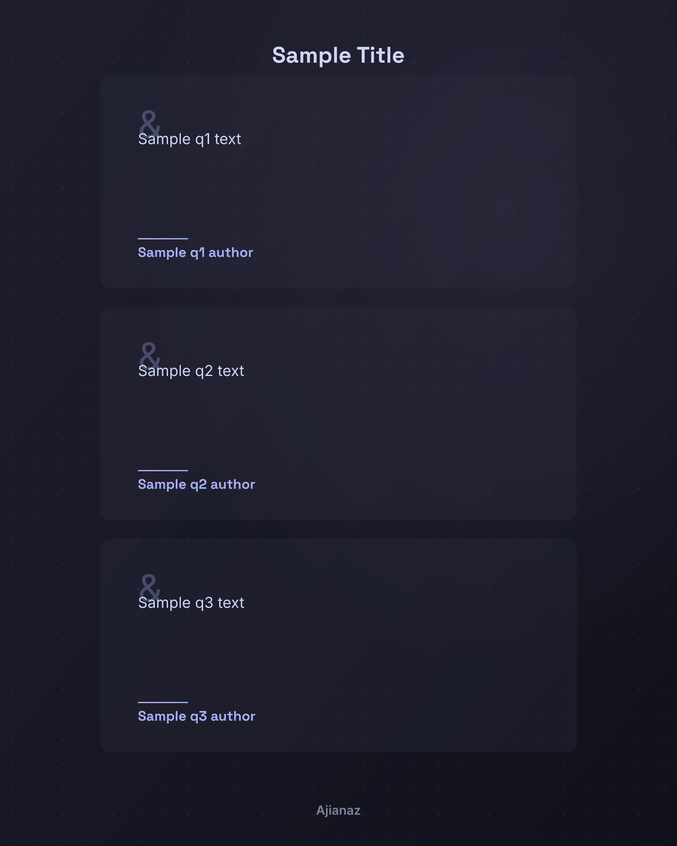 Quote Stack