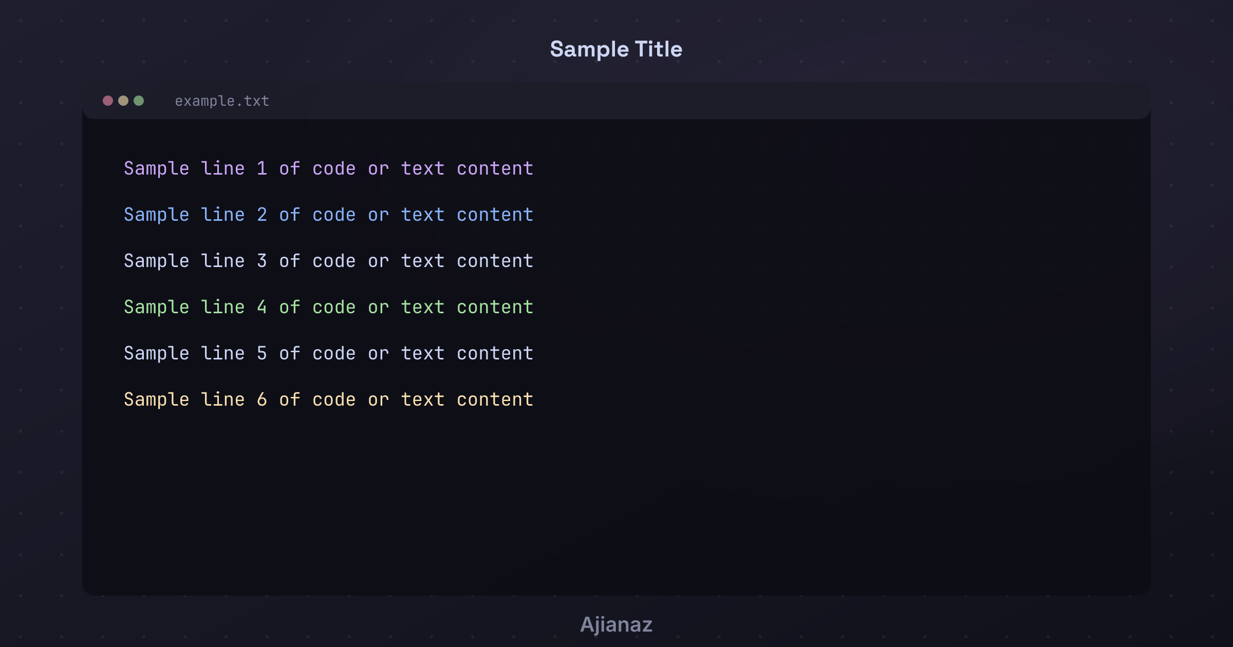 TypeScript Snippet