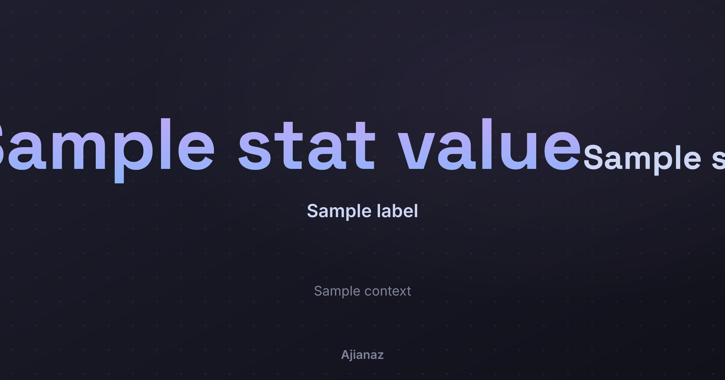 Stat Highlight