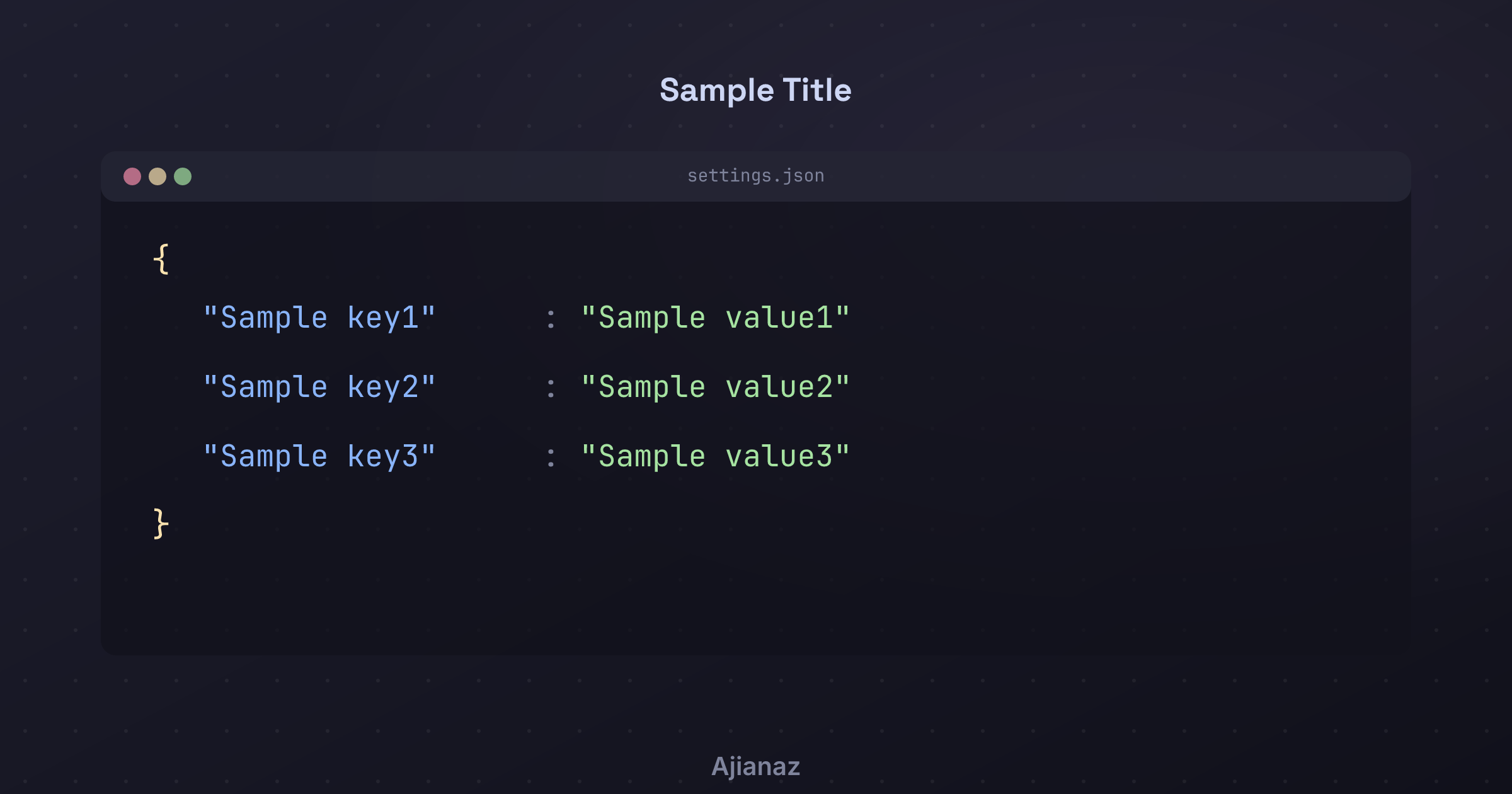 VS Code Config